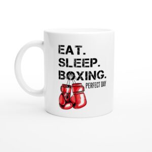 Eat Sleep Boxing | Funny Boxing Mug