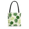 Tropical Leaves Bag | Leaf Tote Bag