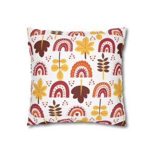 Cute Rainbow Pillowcase | Fall Throw Pillow Cover