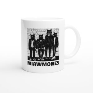 Miawmones Band | Funny Cat Mug