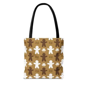 Cute Christmas Gingerbread Tote Bag