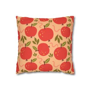 Apple Pillowcase | Fall Throw Pillow Cover