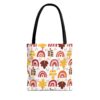 Cute Rainbow Bag | Fall Tote Bag