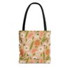 Flowers and Oranges Bag | Floral Tote Bag