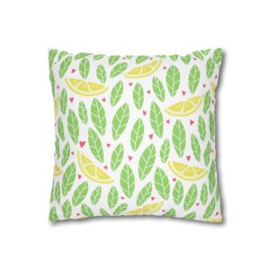 Lemon Pillowcase | Throw Pillow Cover