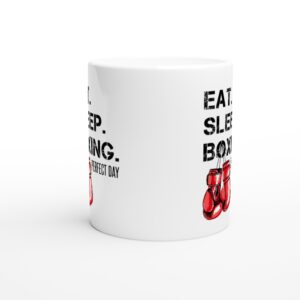 Eat Sleep Boxing | Funny Boxing Mug