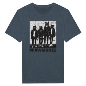 Miawmones Band | Funny Cat T-shirt