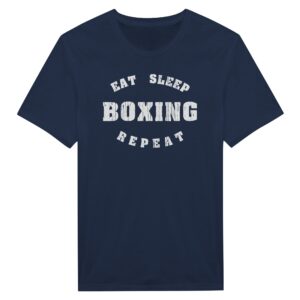 Eat Sleep Boxing Repeat | Boxing T-shirt