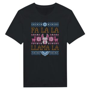 Funny Christmas Llama T-shirt