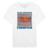 Social Distancing Champion | Funny Introvert Dog T-shirt