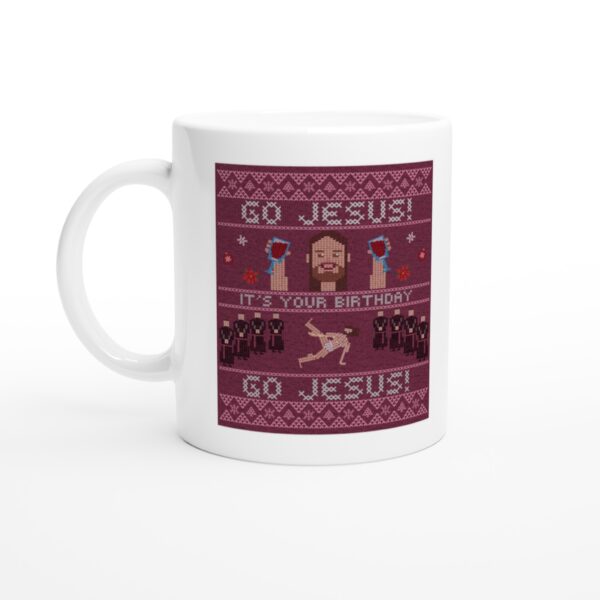 Breakdancing Jesus | Funny Christmas Mug