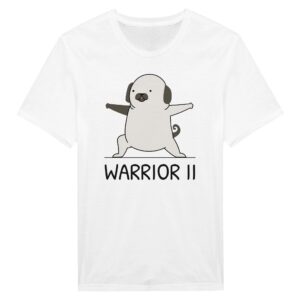 Warrior 2 Pose | Funny Yoga Dog T-shirt