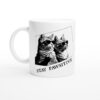 Stay Pawsitive | Funny Cat Mug