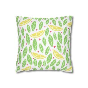 Lemon Pillowcase | Throw Pillow Cover