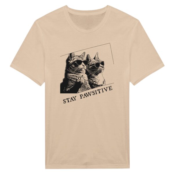 Stay Pawsitive | Funny Cat T-shirt