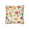 Flowers Pillowcase | Floral Throw Pillow Cover