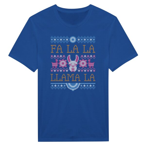 Funny Christmas Llama T-shirt