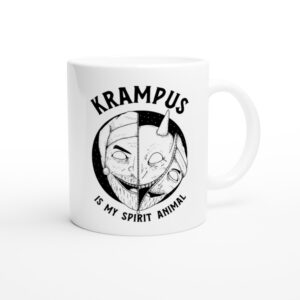 Krampus Is My Spirit Animal | Funny Christmas Mug