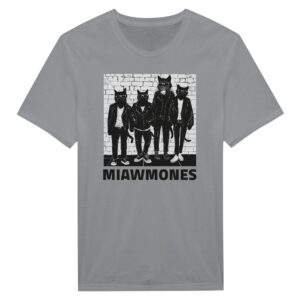 Miawmones Band | Funny Cat T-shirt