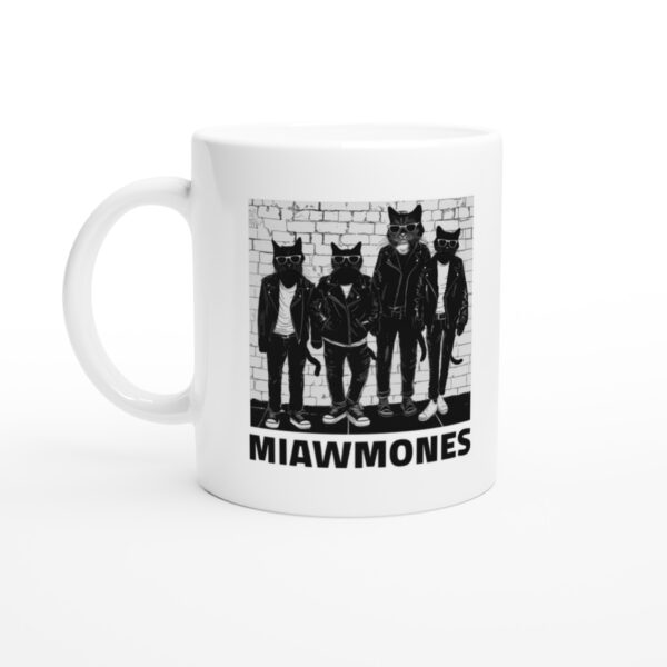 Miawmones Band | Funny Cat Mug