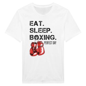 Eat Sleep Boxing | Funny Boxing T-shirt