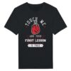 Touch Me and Your First Lesson Is Free | Funny Boxing T-shirt