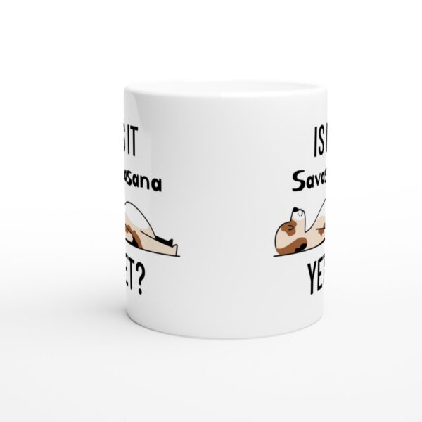 Savasana Pose | Funny Yoga Dog Mug