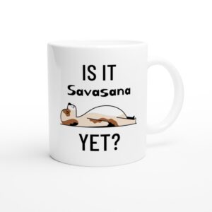 Savasana Pose | Funny Yoga Dog Mug