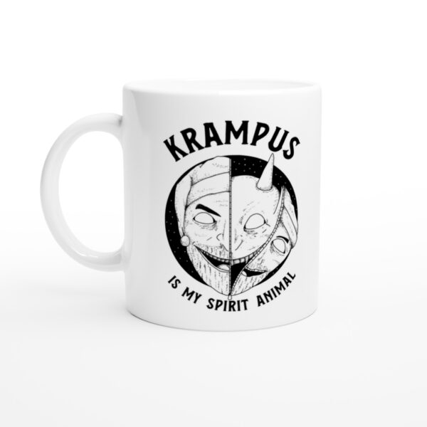 Krampus Is My Spirit Animal | Funny Christmas Mug