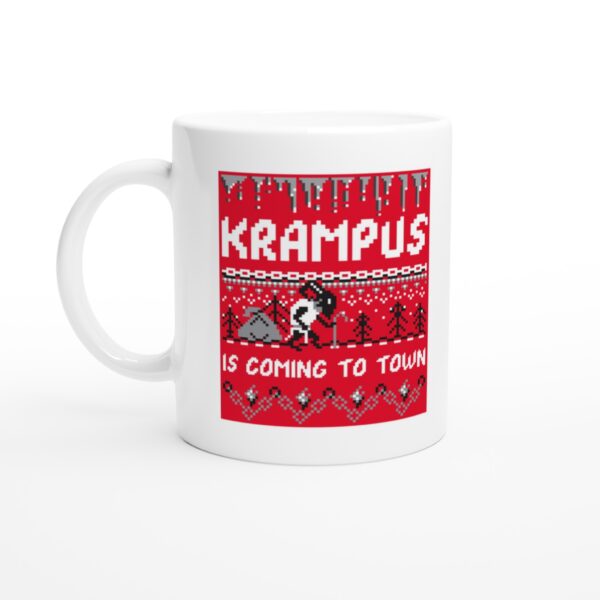 Krampus Is Coming to Town | Funny Christmas Mug