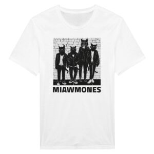 Miawmones Band | Funny Cat T-shirt