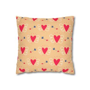 Cute Valentine Pillowcase | Throw Pillow Cover