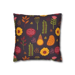 Cute Floral Pillowcase | Throw Pillow Cover