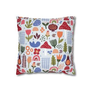 Cute Floral Pillowcase | Throw Pillow Cover