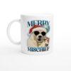 Merry Mischief | Funny Christmas Polar Bear Mug