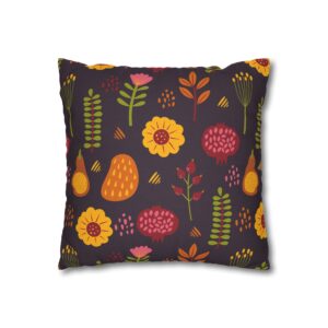 Cute Floral Pillowcase | Throw Pillow Cover