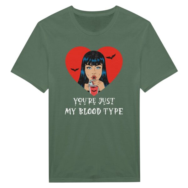 You’re Just My Blood Type | Funny Halloween T-shirt