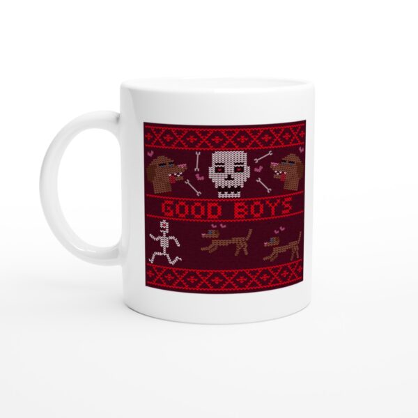 Funny Halloween Skeleton Mug