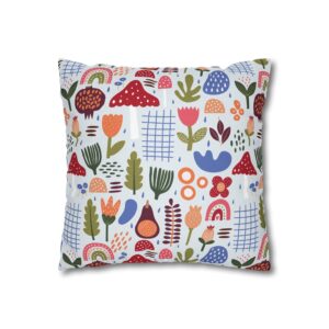 Cute Floral Pillowcase | Throw Pillow Cover