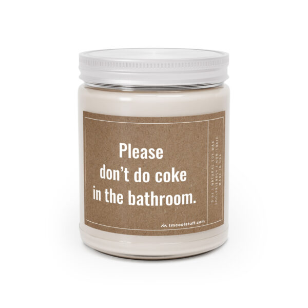 Please Don’t Do Coke in the Bathroom | Funny Scented Candle