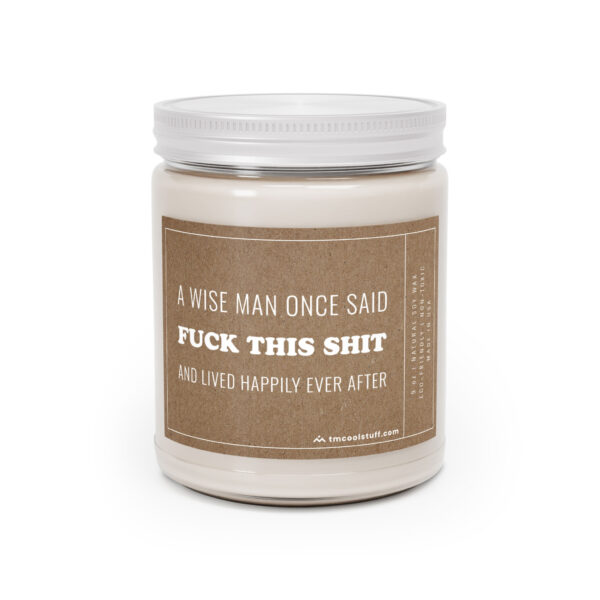 Funny Wise Man Scented Candle