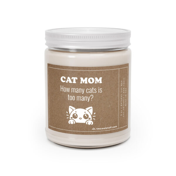 Cute Cat Mom Scented Candle