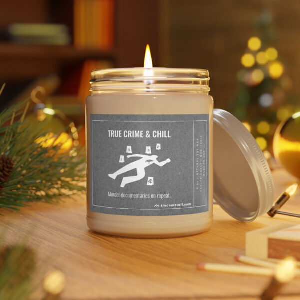 True Crime and Chill | Funny True Crime Scented Candle