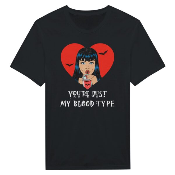 You’re Just My Blood Type | Funny Halloween T-shirt