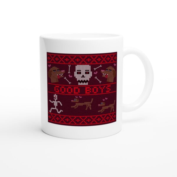 Funny Halloween Skeleton Mug