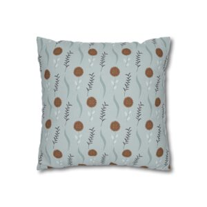 Flowers Pillowcase | Floral Throw Pillow Cover