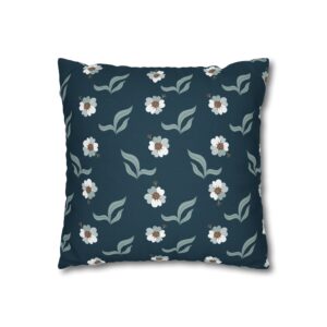 Flowers Pillowcase | Floral Throw Pillow Cover