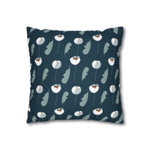 Flowers Pillowcase | Floral Throw Pillow Cover