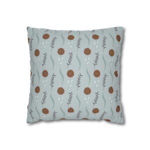 Flowers Pillowcase | Floral Throw Pillow Cover