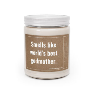 Smells Like World's Best Godmother | Funny Godmother Scented Candle